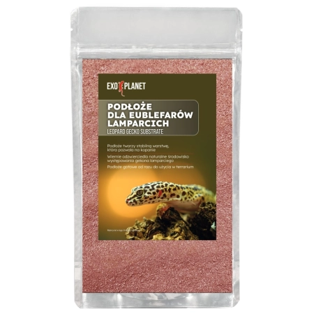 Leopard Gecko Substrate - podłoże dla Eublefarów Lamparcich 3kg